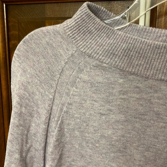 Lilac Mock-neck Sweater - Picture 2 of 3